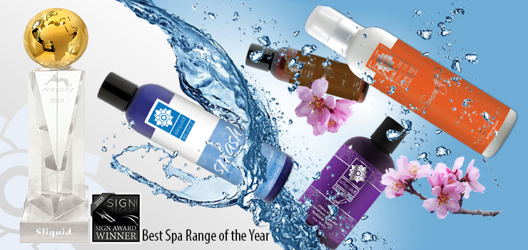 Sliquid Wins Sign Magazine Award for Best Spa Range of the Year