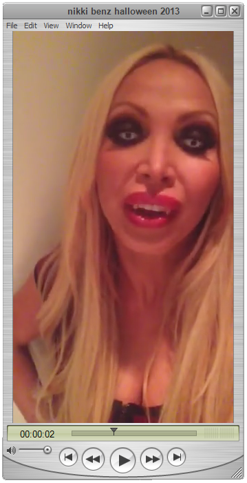 Nikki Benz Halloween 2013 Video